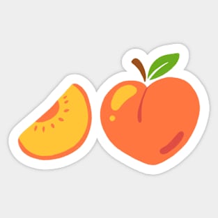 Peaches Sticker